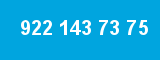 922 143 73 75 922 143 73 75